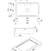 Νεροχύτης Ανοξείδωτος ένθετος - Apell Criteria CR860