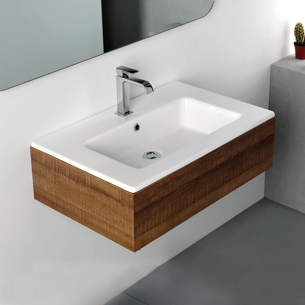 36070 Νιπτήρας Επικαθήμενος επίπλου - Bianco Ceramica Flat 36070