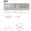 Νιπτήρας Υποκαθήμενος - GSI Kube 89549/89539