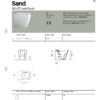 Λεκάνη Δαπέδου Υ.Π - GSI Sand Swirlflush 901000C