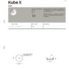 Νιπτήρας Επιτραπέζιος - GSI Kube-X Slim 9427