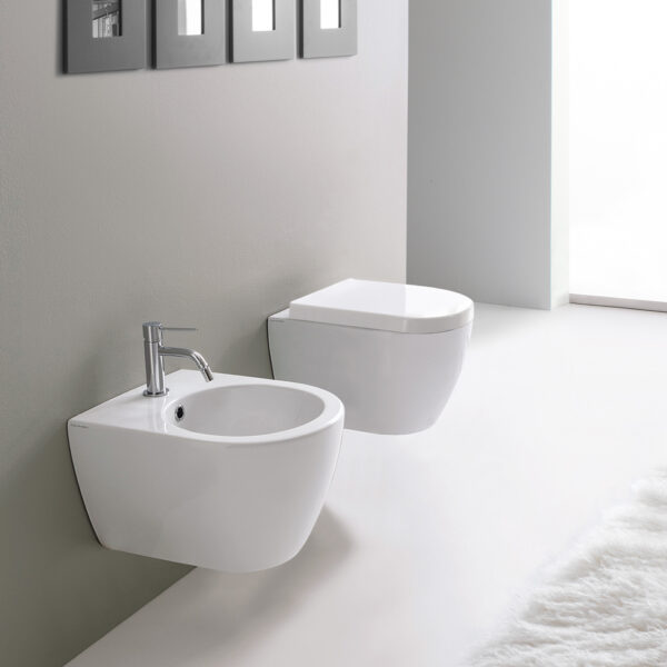 Λεκάνη Κρεμαστή - Scarabeo Moon Clean Flush 552400C-300
