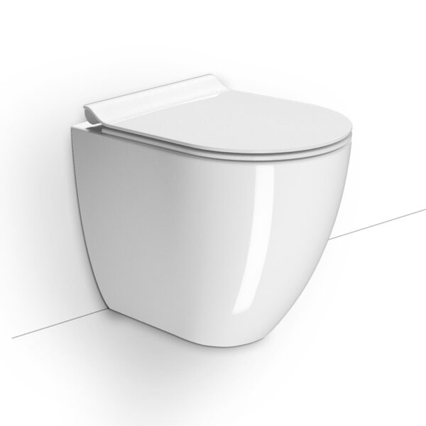 Λεκάνη Δαπέδου Υψηλής πίεσης - GSI Pura Swirlflush 882000C
