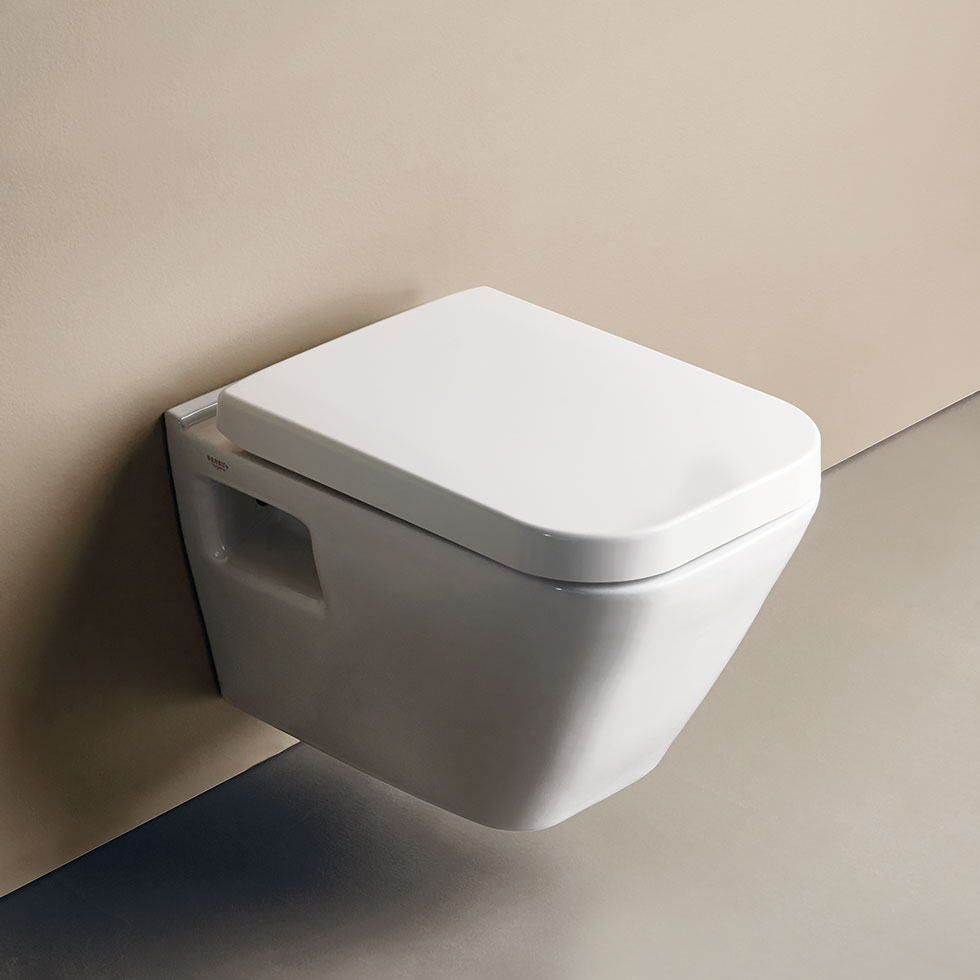 DG1000 Λεκάνη Κρεμαστή - Bianco Ceramica Enzo Rimless NZ11500SC