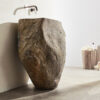 Νιπτήρας Επιδαπέδιος απο Φυσική πέτρα - Fossil Vero Riverstone RP90