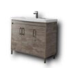 Σετ Έπιπλο Μπάνιου - SAVINA NATURAL OAK 100 9SSA100NO0W Πάγκος 97x44x83cm
