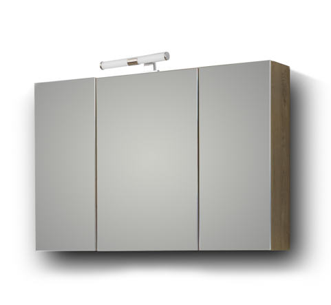 Σετ Έπιπλο Μπάνιου - OMEGA BEIGE OAK 120 9SOM120BOW Πάγκο 120x46x60 με μια γούρνα