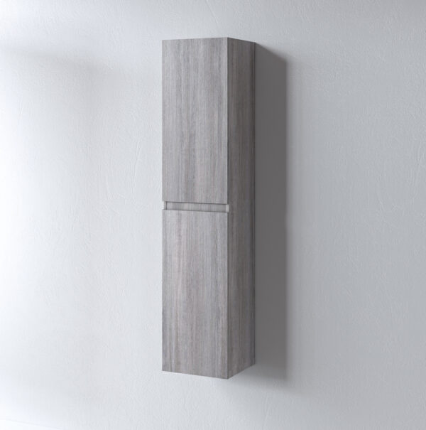 Στήλη - OMEGA GREY OAK 35 3COM035GO0 κρεμαστή 35x32x160 με δύο πόρτες
