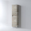 Στήλη - SAVINA NATURAL OAK 40 3CSA040NO0 επιδαπέδια ή κρεμαστή 40x32x160 – 170cm