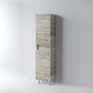 Στήλη - SAVINA NATURAL OAK 40 3CSA040NO0 επιδαπέδια ή κρεμαστή 40x32x160 – 170cm