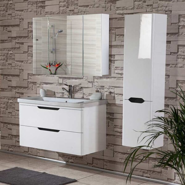 Σετ Έπιπλο Μπάνιου - BELE WHITE 105 9SBE105WH0 Πάγκο 105x46x55
