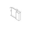 Σετ Έπιπλο Μπάνιου - DODE WHITE 100 9SDO100WH0 Πάγκο 100x44x60