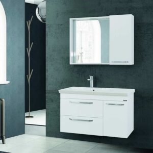 Σετ Έπιπλο Μπάνιου - DODE WHITE 85 9SDO085WH0 Πάγκο 84,5x44x60
