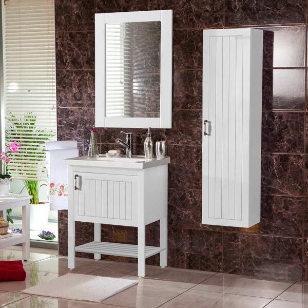 Σετ Έπιπλο Μπάνιου - OREO WHITE 60 9SOR060WH0 Πάγκο 60x45x82