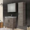 Στήλη - SAVINA NATURAL OAK 40 3CSA040NO0 επιδαπέδια ή κρεμαστή 40x32x160 – 170cm