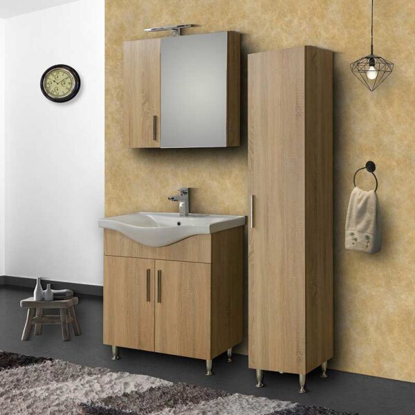 Στήλη - SIENA Sonoma 35 3CSI035SN0 με ποδαράκια 35x32x185cm