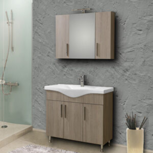 Βάση με ανοιγόμενη πόρτα Brown 8702 NEW BITOLA 60 KARAG 59x45x55cm