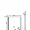 Ντουζιέρα Ακρυλική - Sirene Εxtra flat E8080/9090-300