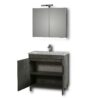 Σετ Έπιπλο Μπάνιου - SKOPELOS Berlin 80 9SSK080BE0W Πάγκος 78x36x83