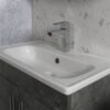 Σετ Έπιπλο Μπάνιου - SKOPELOS Berlin 60 9SSK060BE0W Πάγκος 58x36x83cm