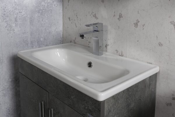 Σετ Έπιπλο Μπάνιου - SKOPELOS Berlin 60 9SSK060BE0W Πάγκος 58x36x83cm