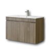 Σετ Έπιπλο Μπάνιου - OMEGA GREY OAK 85 9SOM085GO0W Πάγκο 82x44x60
