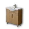 Σετ Έπιπλο Μπάνιου - SIENA SONOMA 75 9SSI075SN0W Πάγκο 72x34x83cm