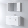 Σετ Έπιπλο Μπάνιου - Ibiza Oak Λευκό 100 Πάγκο 100x44x60 9SIB100GL0