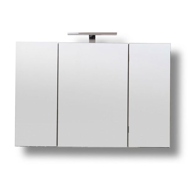 Σετ Έπιπλο Μπάνιου - OMEGA WHITE 100 9SOM100GLNW Πάγκο 97x44x60cm