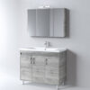 Σετ Έπιπλο Μπάνιου - SAVINA CEMENT 100 9SSA100CE0W Πάγκος 97x44x83cm