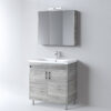 Σετ Έπιπλο Μπάνιου - SAVINA CEMENT 80 9SSA080CE0W Πάγκος 77x44x83cm