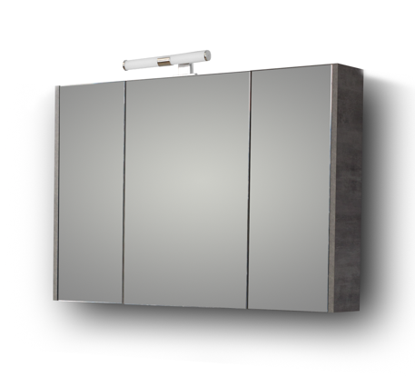 Σετ Έπιπλο Μπάνιου - SAVINA CEMENT 100 9SSA100CE0W Πάγκος 97x44x83cm