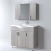 Σετ Έπιπλο Μπάνιου - SIENA HARMONY NEW 100 9SSI100HN0W Πάγκο 96x34x83cm