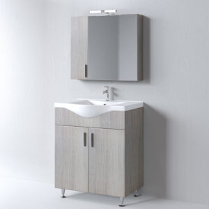Σετ Έπιπλο Μπάνιου - SIENA HARMONY NEW 75 9SSI075HN0W Πάγκο 72x34x83cm