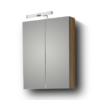 Σετ Έπιπλο Μπάνιου - SIENA SONOMA DARK 55 9SSI055SD0W Πάγκο 51x34x83cm