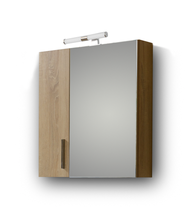 Σετ Έπιπλο Μπάνιου - SIENA SONOMA 65 9SSI065SN0W Πάγκο 61x34x83cm