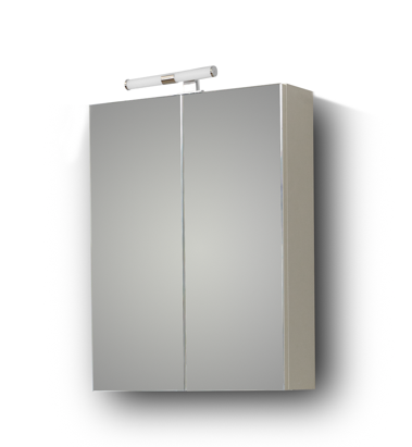 Σετ Έπιπλο Μπάνιου - SIENA WHITE 55 9SSI055GL0W Πάγκο 51x34x83cm