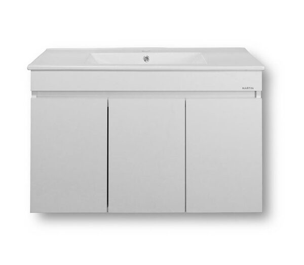 Σετ Έπιπλο Μπάνιου - OMEGA WHITE 85 9SOM085GLNW Πάγκο 82x44x60