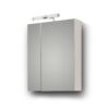 Σετ Έπιπλο Μπάνιου - OMEGA WHITE 55 9SOM055GL0W Πάγκο 51x44x60