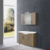 Σετ Έπιπλο Μπάνιου - SIENA HARMONY NEW 100 9SSI100HN0W Πάγκο 96x34x83cm