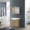 Σετ Έπιπλο Μπάνιου - SIENA HARMONY NEW 90 9SSI090HN0W Πάγκο 90x34x83cm