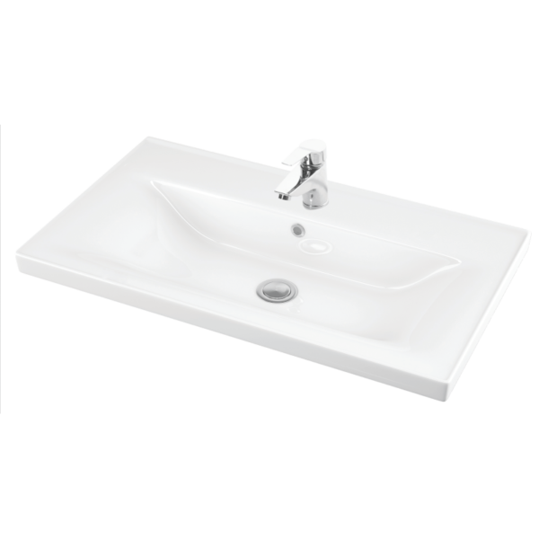 Σετ Έπιπλο Μπάνιου - SAVINA CEMENT 80 9SSA080CE0W Πάγκος 77x44x83cm