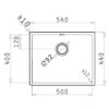 Νεροχύτης Ανοξείδωτος – Pyramis ASTRIS 50X40 1B