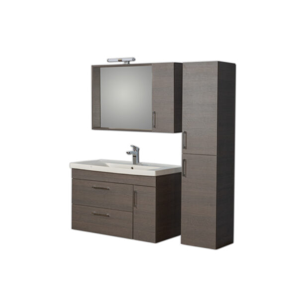 Στήλη - Ibiza Anthracite κρεμαστή με 2 πόρτες 35x32x160cm 3CIB035OA0