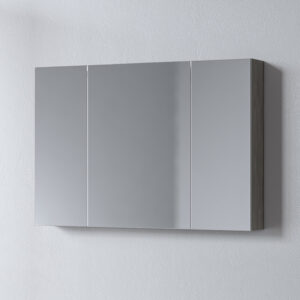 Καθρέφτης - OMEGA BERLIN 100 3MOM100BE0W με ντουλάπια 95x14x65cm