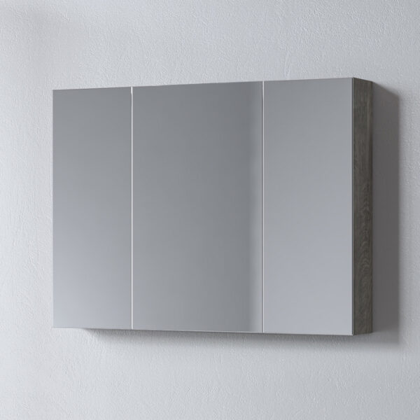 Καθρέφτης - OMEGA BERLIN 90 3MOM090BE0W με ντουλάπια 87x14x65cm