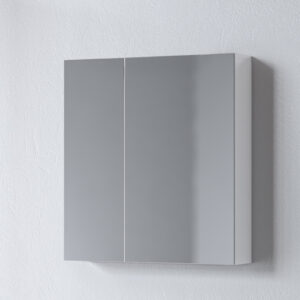 Καθρέφτης - SIENA WHITE 65 3MSI065GL0W με ντουλάπια 60x14x65cm