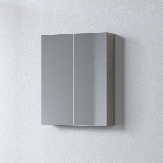 Καθρέφτης - SIENA HARMONY NEW 55 3MSI055HN0W με ντουλάπια 52x14x65cm