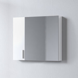 Καθρέφτης - SIENA WHITE 75 3MSI075GL0W με ντουλάπια 75x14x65cm