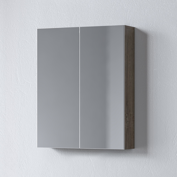Καθρέφτης - SIENA SONOMA DARK 55 3MSI055SD0W με ντουλάπια 52x14x65cm